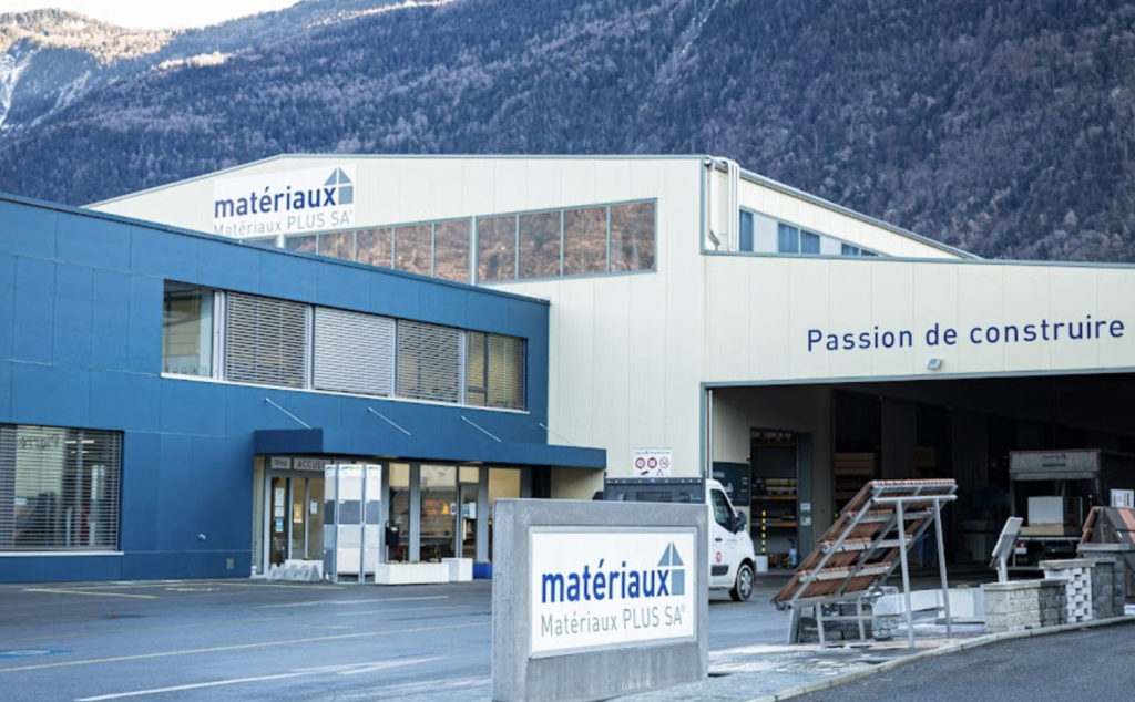 TMB Points de ventes Materiaux Plus Martigny